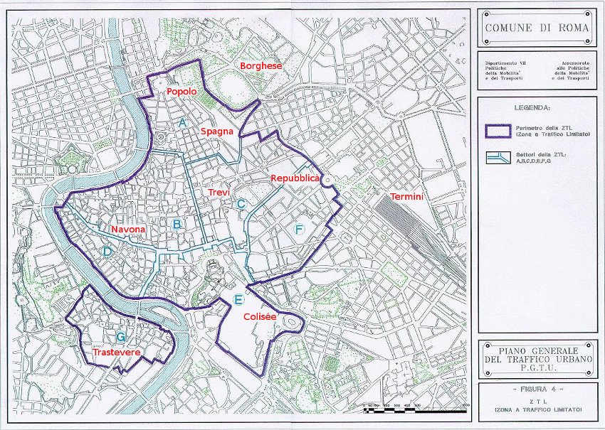 Ztl Rome Map 2024 - Petra Marrissa